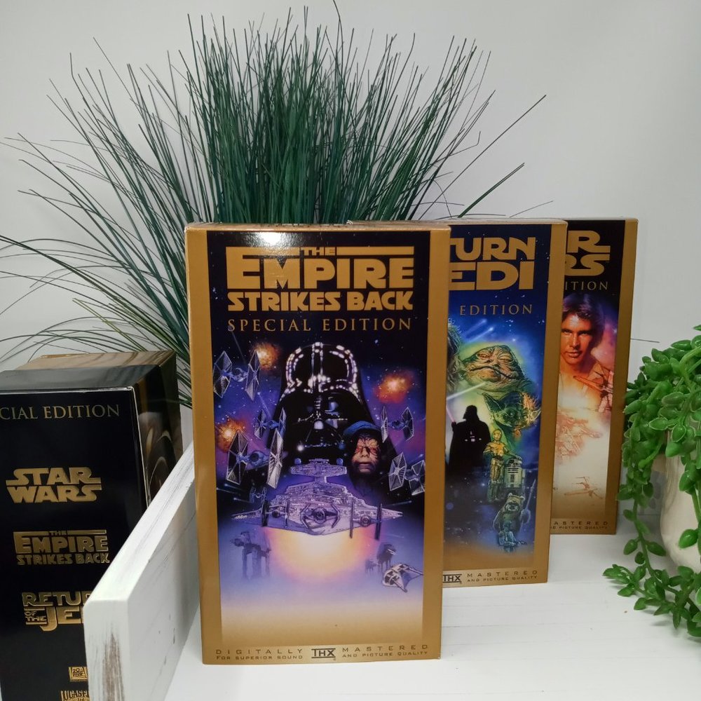 Special Edition Digitally Mastered Star Wars Trilogy VHS Box Set - Picture 4 of 8